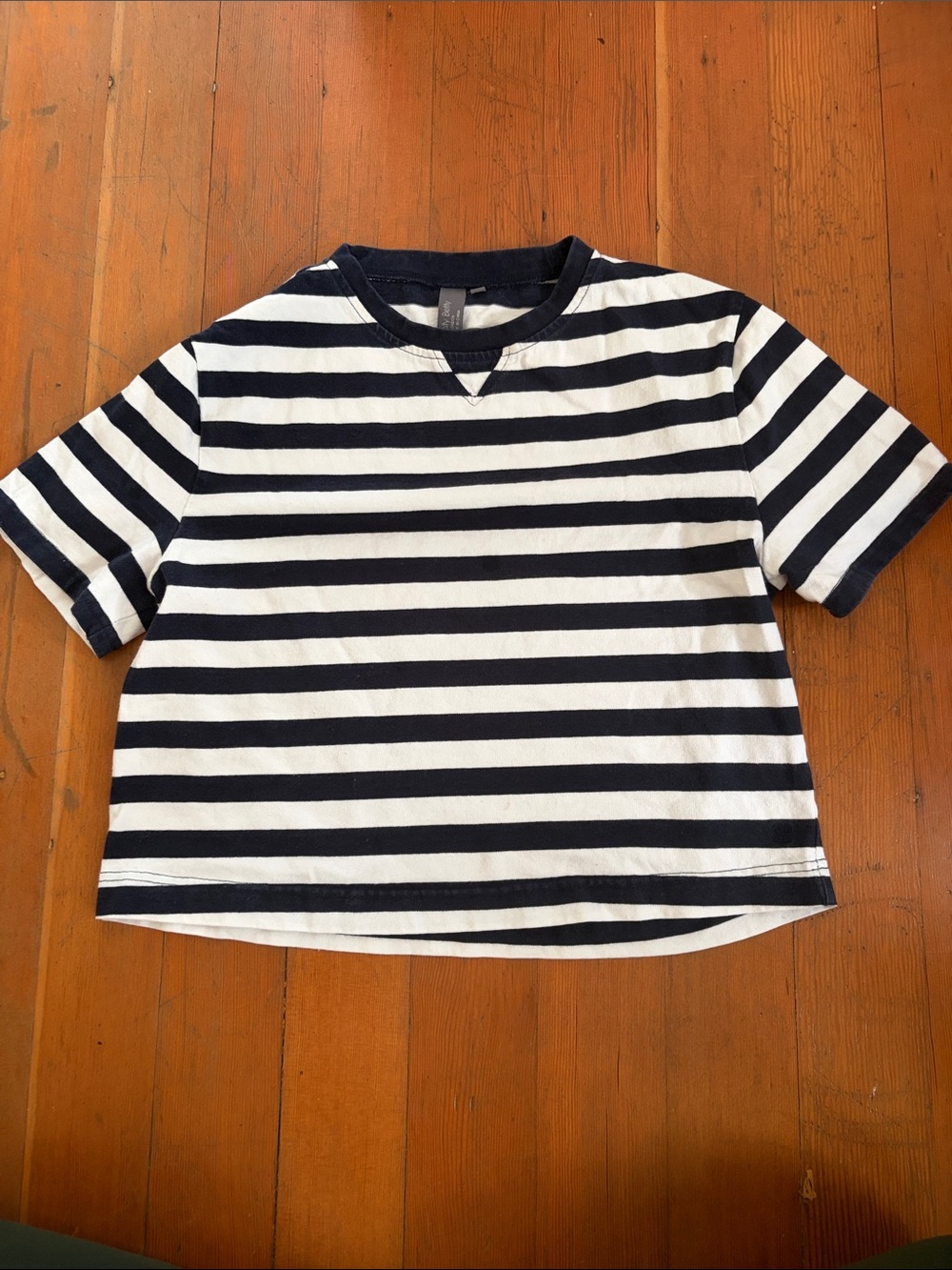 Sweaty Betty Women’s 100% Cotton Striped Tee Size S